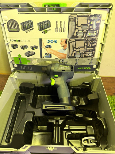 New festool tid - festool, 18-basic