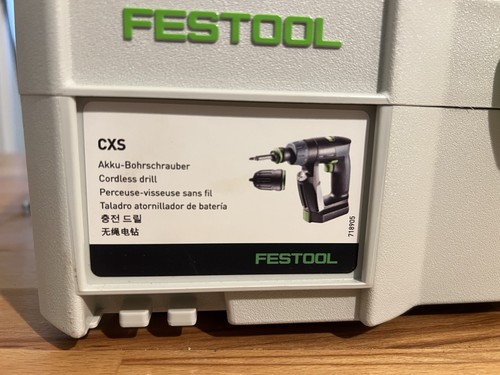 Festool cxs cordless drill - cordless,